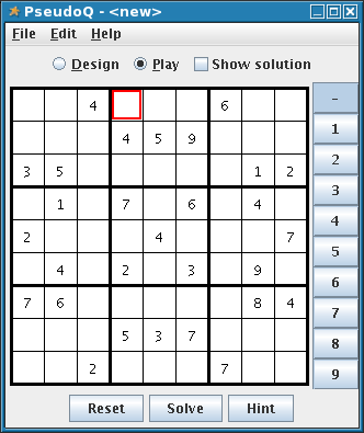 Standard type puzzle